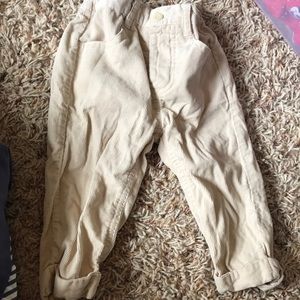 Corduroy infant pants